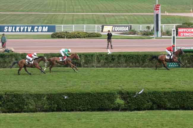 Arrivée quinté pmu PRIX LARGO à ENGHIEN