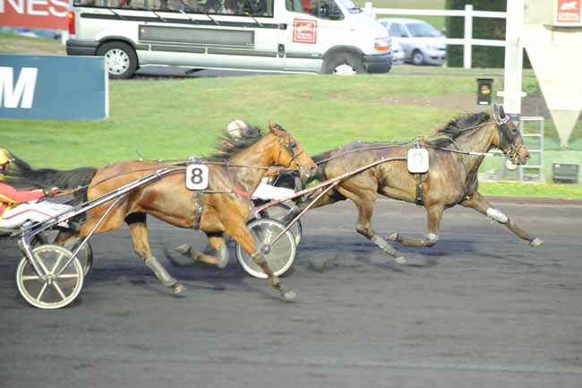 Arrivée quinté pmu PRIX BETTINA à PARIS-VINCENNES