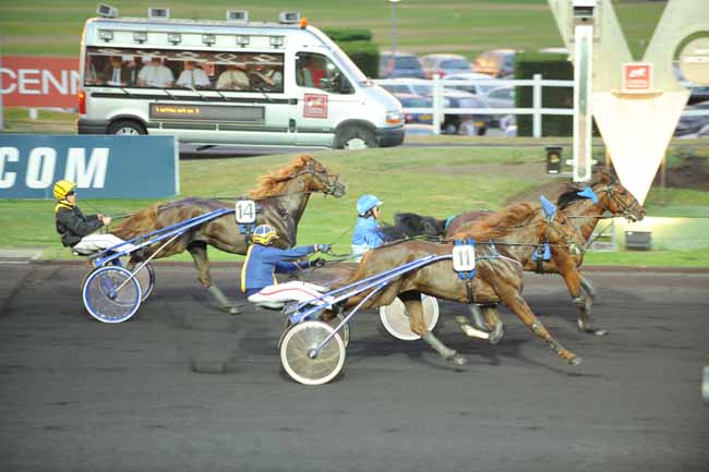 Arrivée quinté pmu PRIX ANAHITA à PARIS-VINCENNES