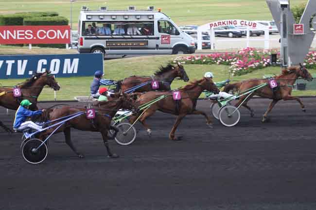 Arrivée quinté pmu PRIX JEAN GABIN à PARIS-VINCENNES