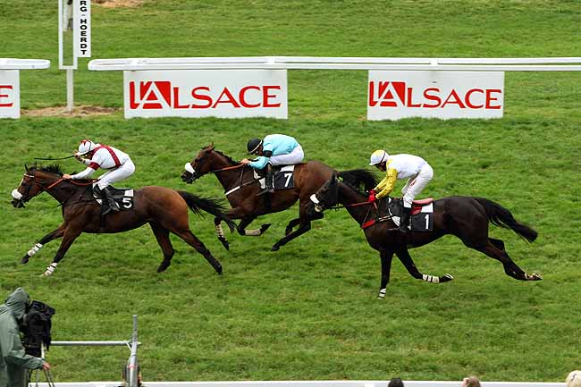 Arrivée quinté pmu PRIX EAU MINERALE CELTIC (HYERES III) à STRASBOURG