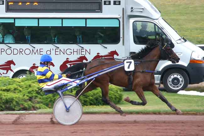 Arrivée quinté pmu PRIX DE L'ARDECHE à ENGHIEN