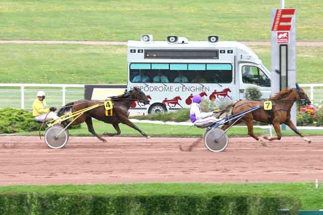 Arrivée quinté pmu PRIX DE LA HAUTE-MARNE à ENGHIEN