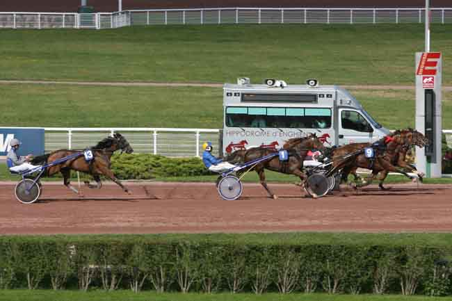 Arrivée quinté pmu PRIX DU ROULE à ENGHIEN