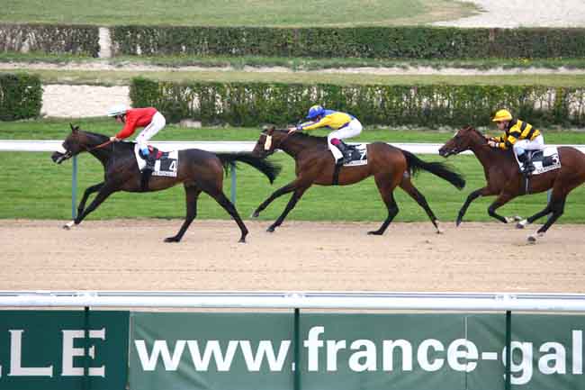 Arrivée quinté pmu PRIX DE CRICQUEVILLE à DEAUVILLE