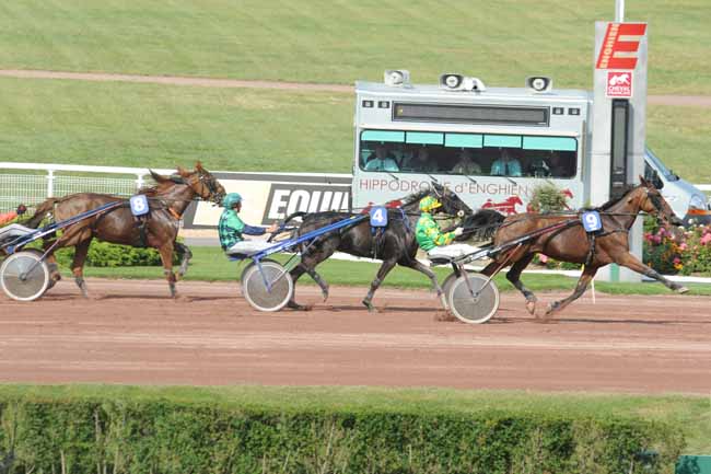 Arrivée quinté pmu PRIX DE LA PORTE DOREE à ENGHIEN