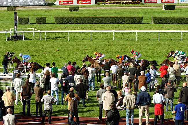 Arrivée quinté pmu PRIX CLUB MARMARA KIMEROS ANTALYA (PRIX DU VIEUX BOURG) à CLAIREFONTAINE