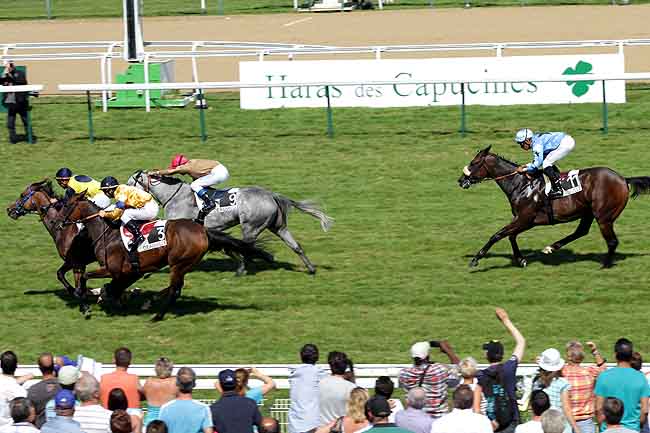 Arrivée quinté pmu PRIX ASSO-JOCKEYS.COM (PRIX DE CAGNY) à DEAUVILLE