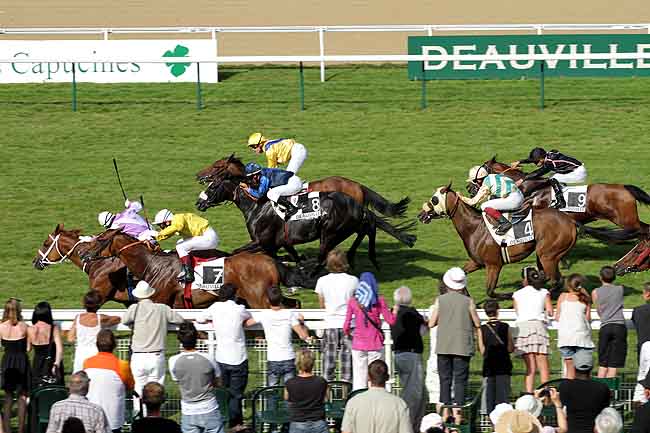 Arrivée quinté pmu PRIX DE BLONVILLE à DEAUVILLE