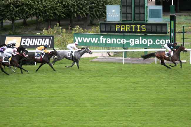 Arrivée quinté pmu PRIX INCERTITUDE à SAINT-CLOUD