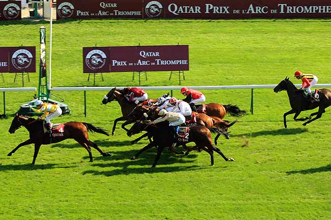 Arrivée quinté pmu QATAR PRIX DU CADRAN à LONGCHAMP