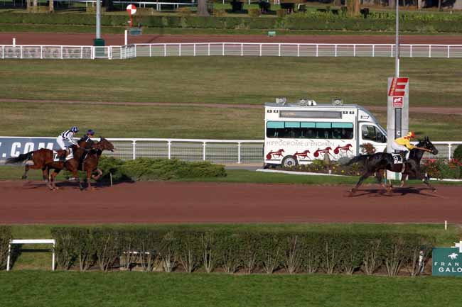 Arrivée quinté pmu PRIX DE L'HOTEL DES MONNAIES à ENGHIEN