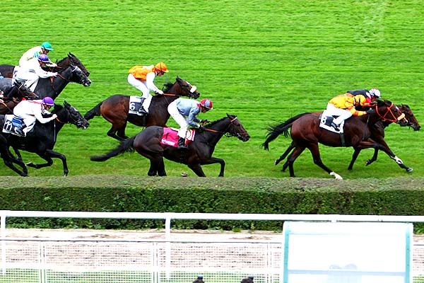 Arrivée quinté pmu PRIX DU MANOIR à SAINT-CLOUD