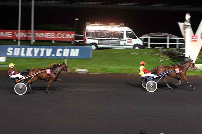 Arrivée quinté pmu PRIX OSTARA à PARIS-VINCENNES