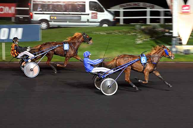 Arrivée quinté pmu PRIX GERDA à PARIS-VINCENNES