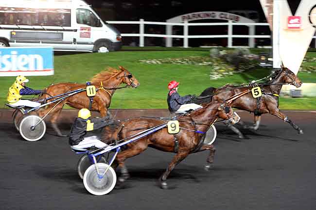 Arrivée quinté pmu PRIX ARIETIS à PARIS-VINCENNES