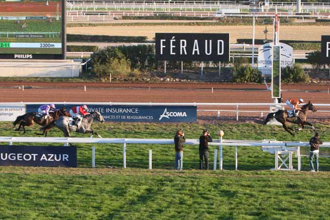 Arrivée quinté pmu PRIX DE CAMBRIDGE à CAGNES-SUR-MER