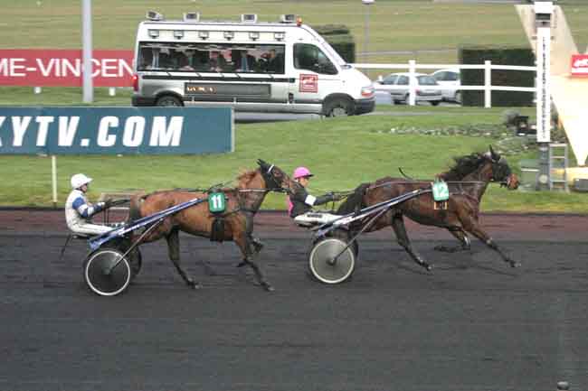Arrivée quinté pmu PRIX DE MONTAIGU à PARIS-VINCENNES