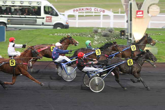 Arrivée quinté pmu PRIX EMMANUEL MARGOUTY à PARIS-VINCENNES