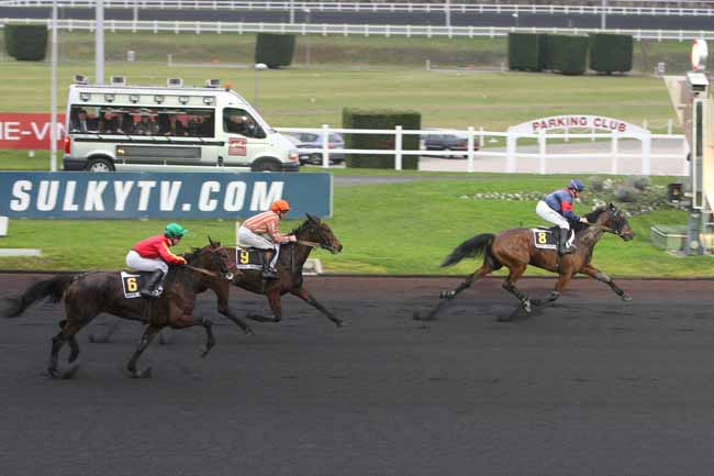 Arrivée quinté pmu PRIX SANS DIRE OUI à PARIS-VINCENNES