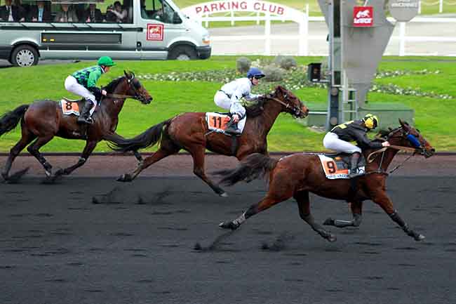 Arrivée quinté pmu PRIX DE COURTEILLES à PARIS-VINCENNES