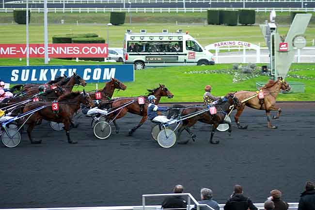 Arrivée quinté pmu PRIX DE LA MOSELLE à PARIS-VINCENNES