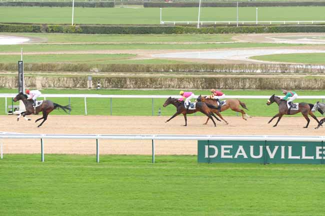 Arrivée quinté pmu PRIX DE MONTALOUVEAU à DEAUVILLE MIDI
