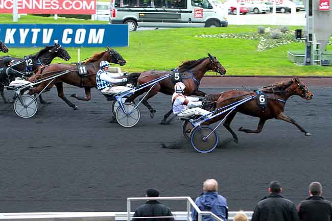 Arrivée quinté pmu PRIX DE MEULAN à PARIS-VINCENNES