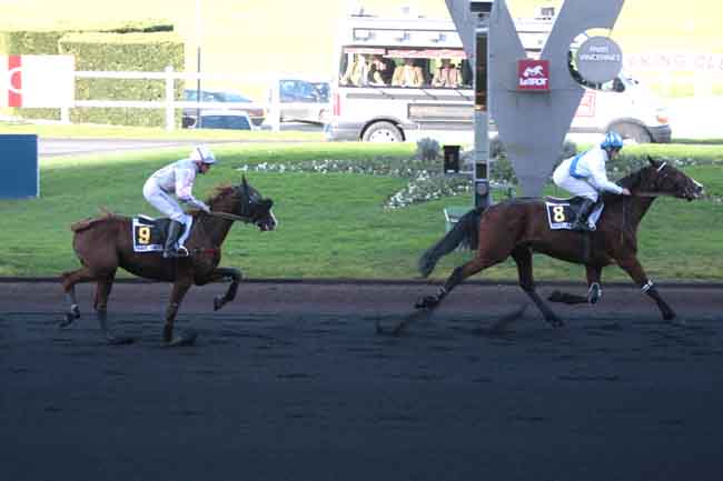 Arrivée quinté pmu PRIX D'ABANCOURT à PARIS-VINCENNES