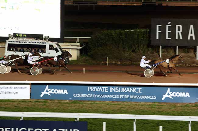 Arrivée quinté pmu PRIX DE LA COTE D'AMOUR à CAGNES-SUR-MER