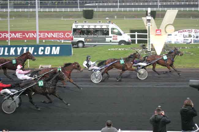 Arrivée quinté pmu PRIX DE FIGEAC à PARIS-VINCENNES