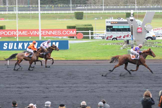 Arrivée quinté pmu PRIX DE RAULHAC à PARIS-VINCENNES
