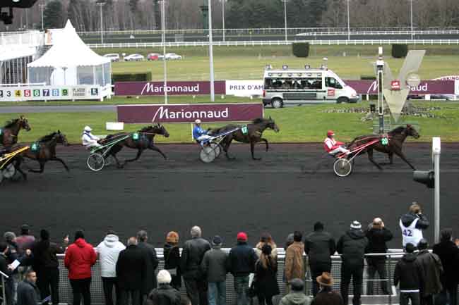Arrivée quinté pmu PRIX DU JURA à PARIS-VINCENNES
