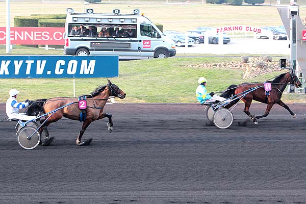 Arrivée quinté pmu PRIX DE MONTLUCON (GR B) à PARIS-VINCENNES