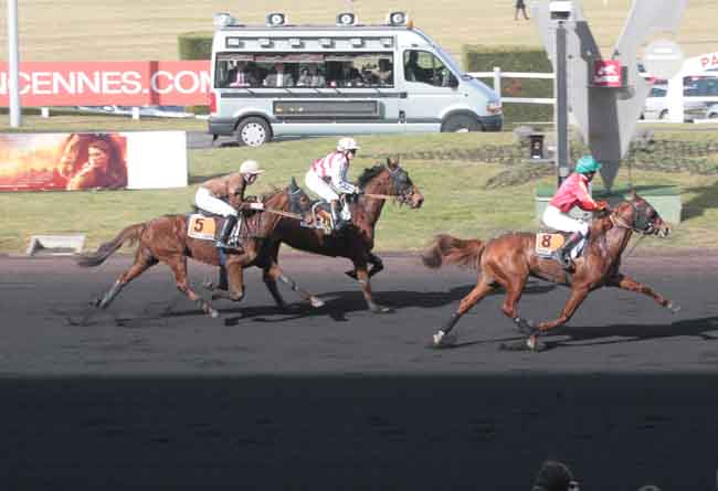 Arrivée quinté pmu PRIX DE POUILLY-SUR-LOIRE à PARIS-VINCENNES
