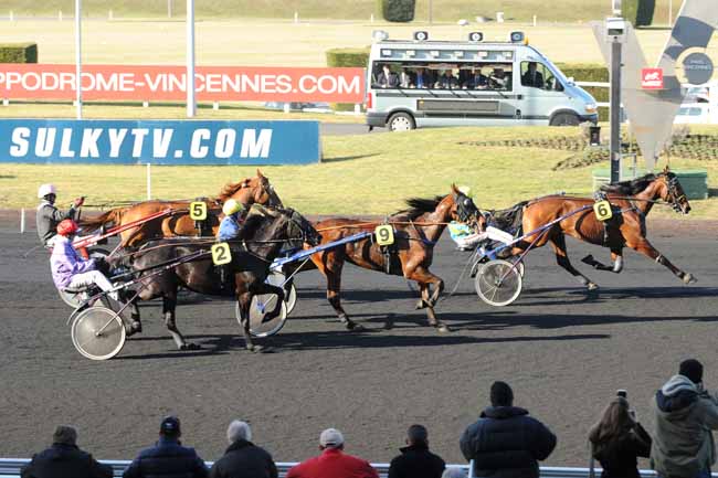 Arrivée quinté pmu PRIX OVIDE MOULINET à PARIS-VINCENNES