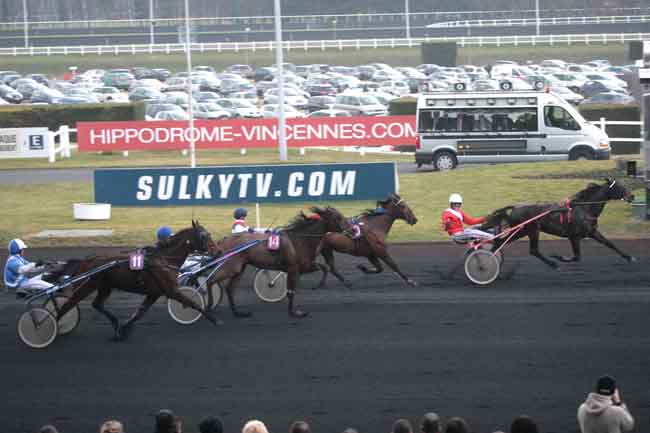 Arrivée quinté pmu PRIX DE MONFLANQUIN à PARIS-VINCENNES