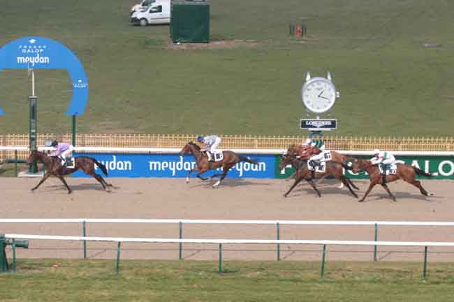 Arrivée quinté pmu PRIX DU BOIS ROSIERE à CHANTILLY