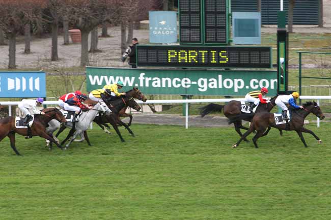 Arrivée quinté pmu PRIX CALANDRIA à SAINT-CLOUD