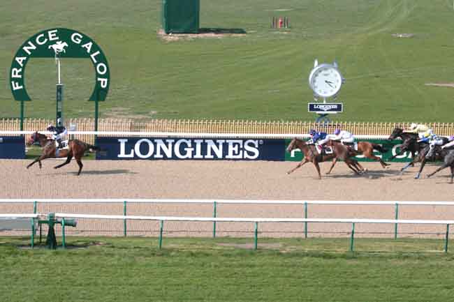 Arrivée quinté pmu PRIX DU BOIS D'ORIVAL à CHANTILLY
