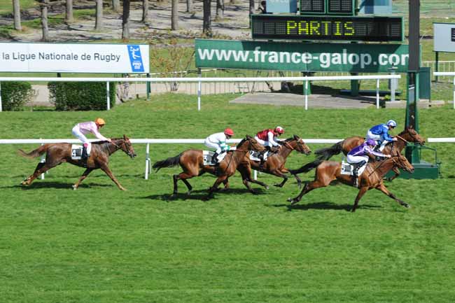Arrivée quinté pmu PRIX POLLY GIRL à SAINT-CLOUD