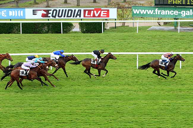 Arrivée quinté pmu PRIX CARACALLA à SAINT-CLOUD