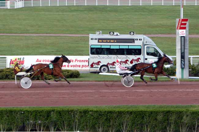 Arrivée quinté pmu PRIX DE DURAS à ENGHIEN