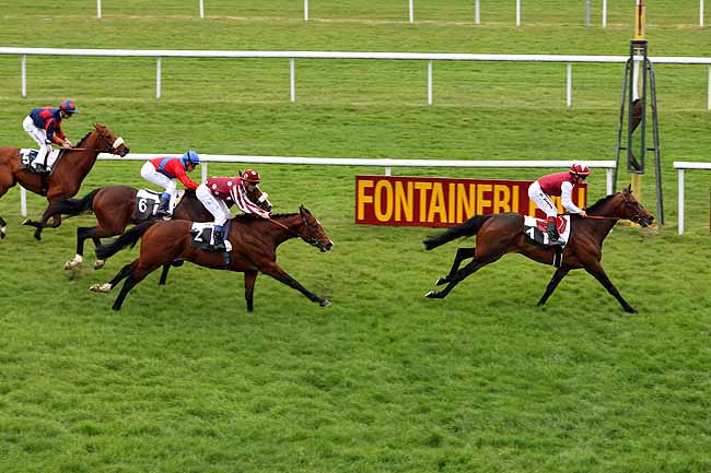 Arrivée quinté pmu PRIX DES BARNOLETS à FONTAINEBLEAU