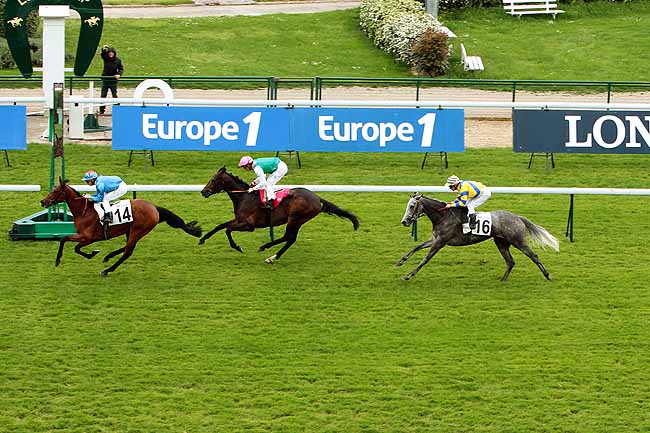 Arrivée quinté pmu PRIX DU PARC MONCEAU à LONGCHAMP