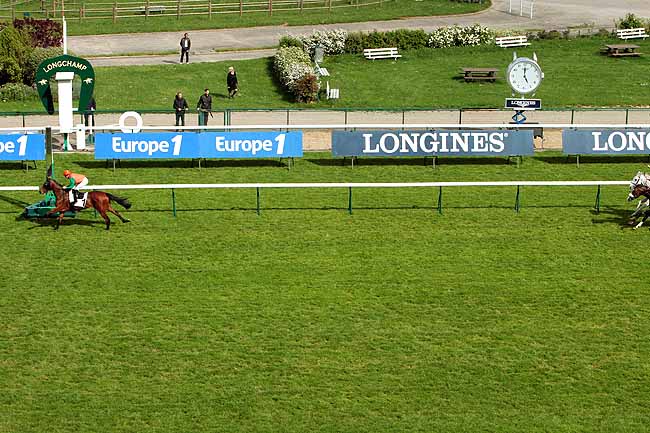 Arrivée quinté pmu PRIX DU PARC MONTSOURIS à LONGCHAMP