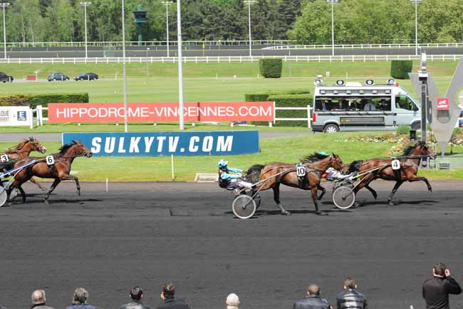 Arrivée quinté pmu PRIX DU PERREUX à PARIS-VINCENNES