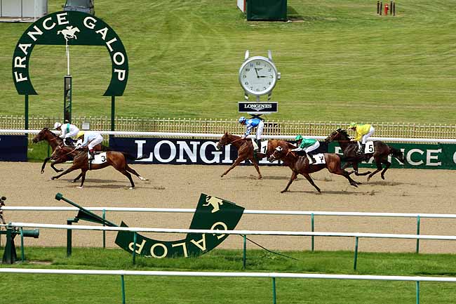 Arrivée quinté pmu PRIX DE LA CROIX MARQUET à CHANTILLY