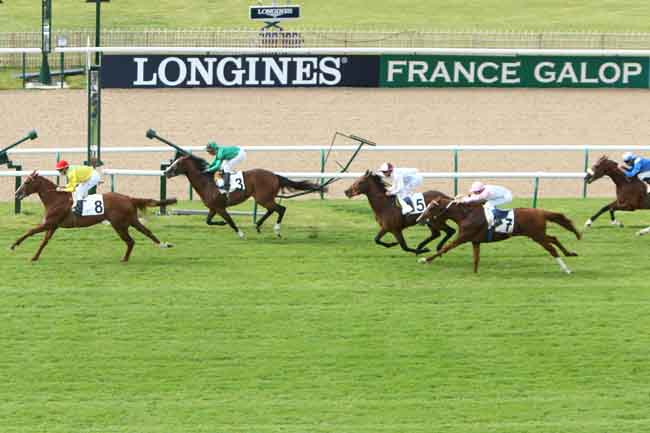 Arrivée quinté pmu PRIX PAUL DE MOUSSAC à CHANTILLY