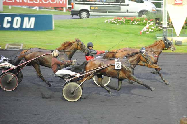 Arrivée quinté pmu PRIX ORONTIUS à PARIS-VINCENNES